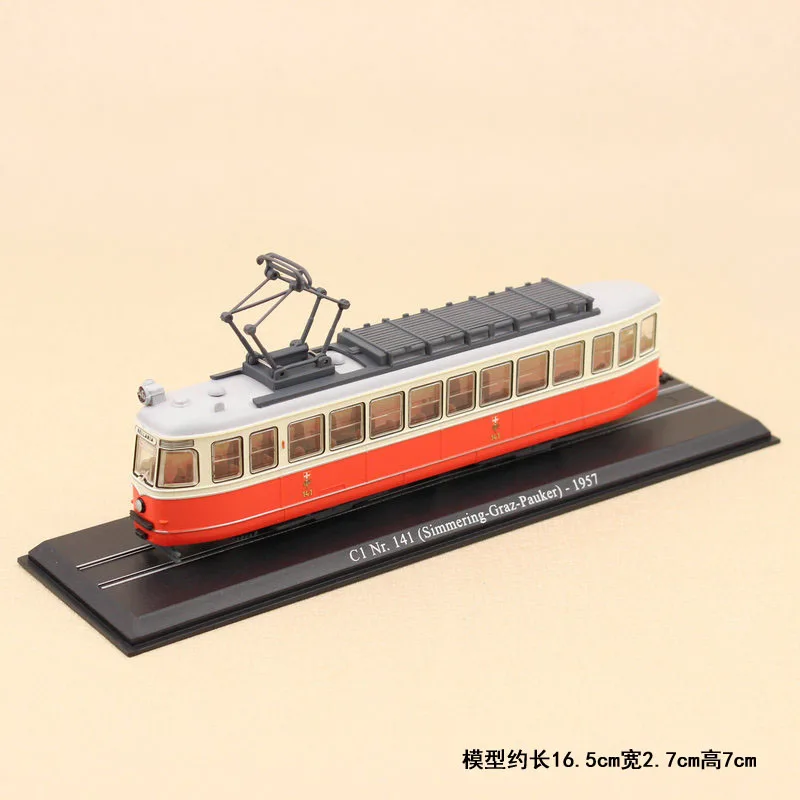 Atlas Классический Поезд Автобус 1/87 коллекция литья тележка игрушечные модели