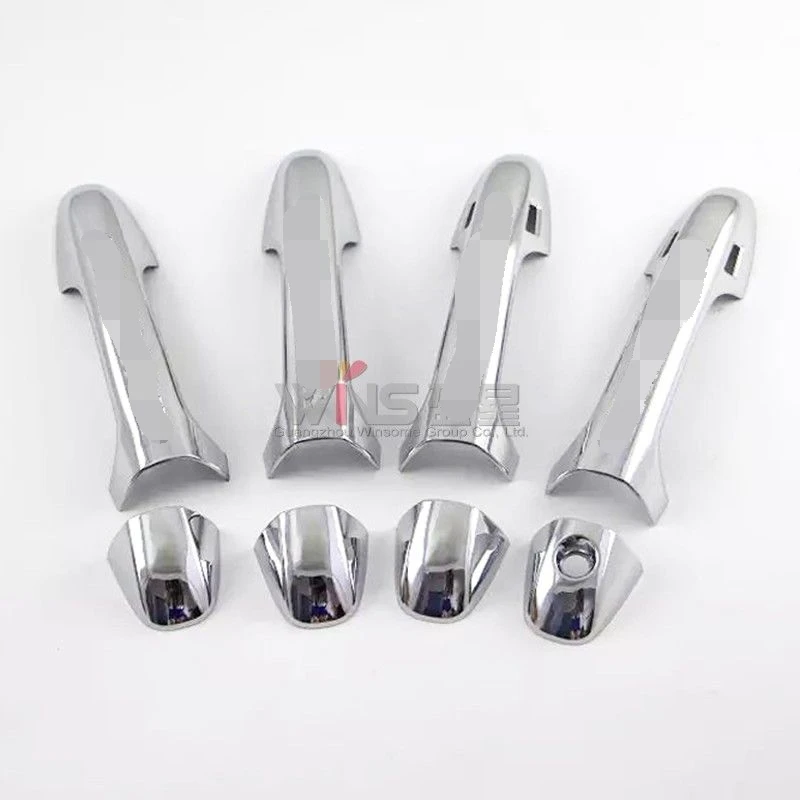 Крышка ручки двери Чаша вставки отделка автомобиля Стайлинг для Toyota Highlander XU50 2014