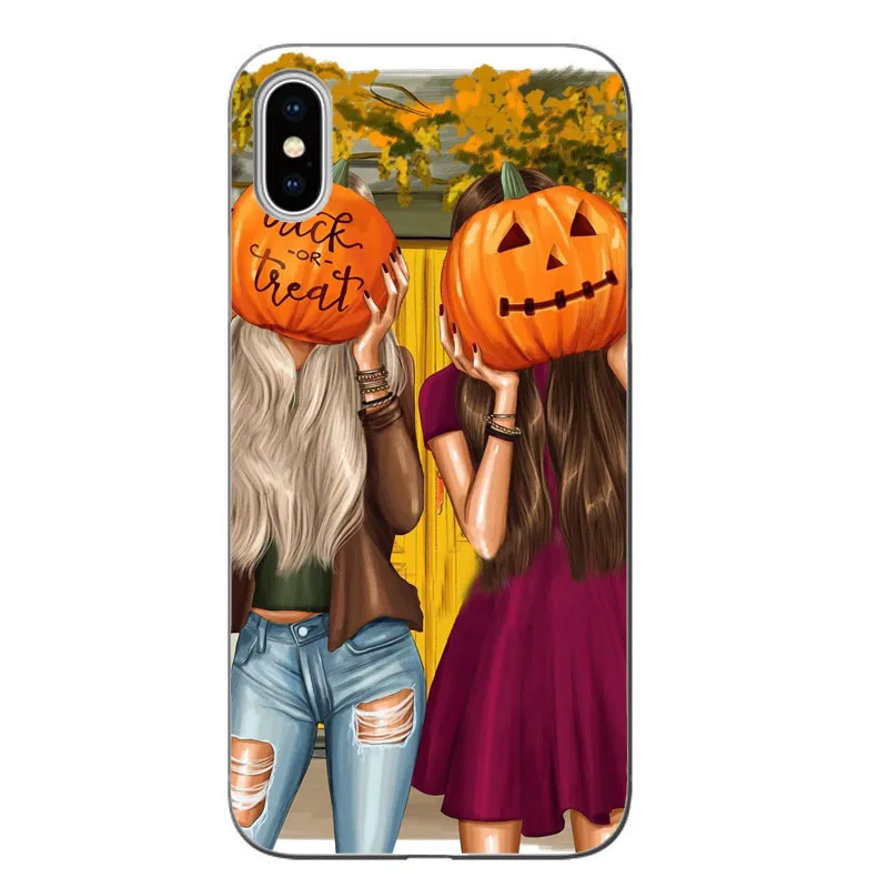 Модный черный коричневый Чехол для iPhone X 11 XS MAX XR 8 7 6 6s Plus 11PRO женский Жесткий ПК