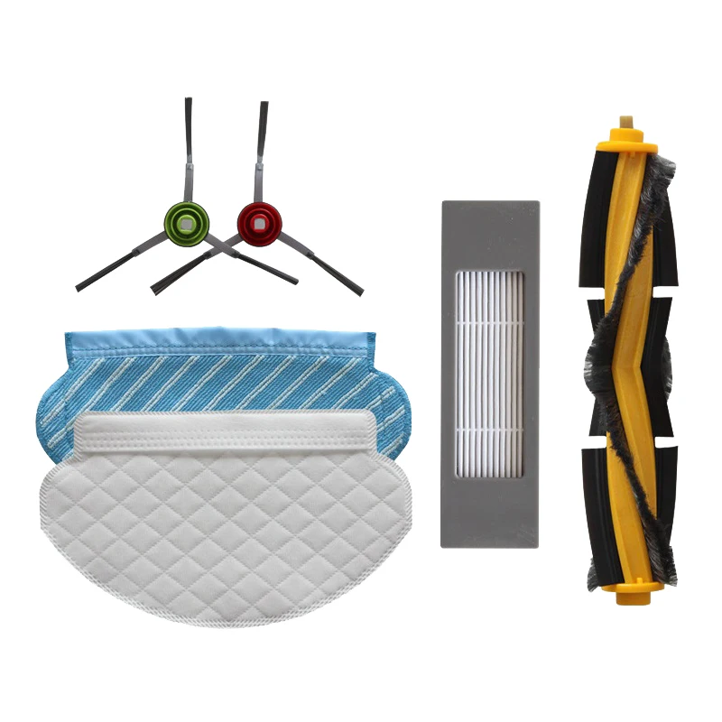 

Promotion!16Pcs Roller Side Brush Filter Kit for Ecovacs Deebot Ozmo 950 920 Vacuum Cleaner Part Replacement Accessories