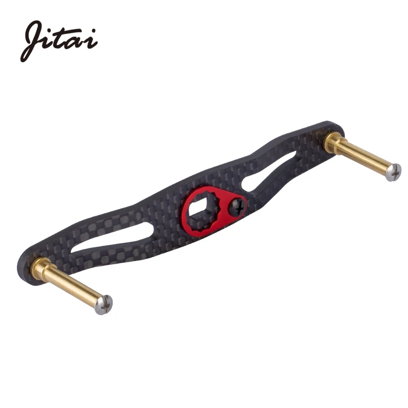 

Jitai Fishing Reel Handle Carbon Fibre For Baitcasting Reel Fish Reel Tackle Accessory Rocker 8*5mm 7*4mm DIY by yourself