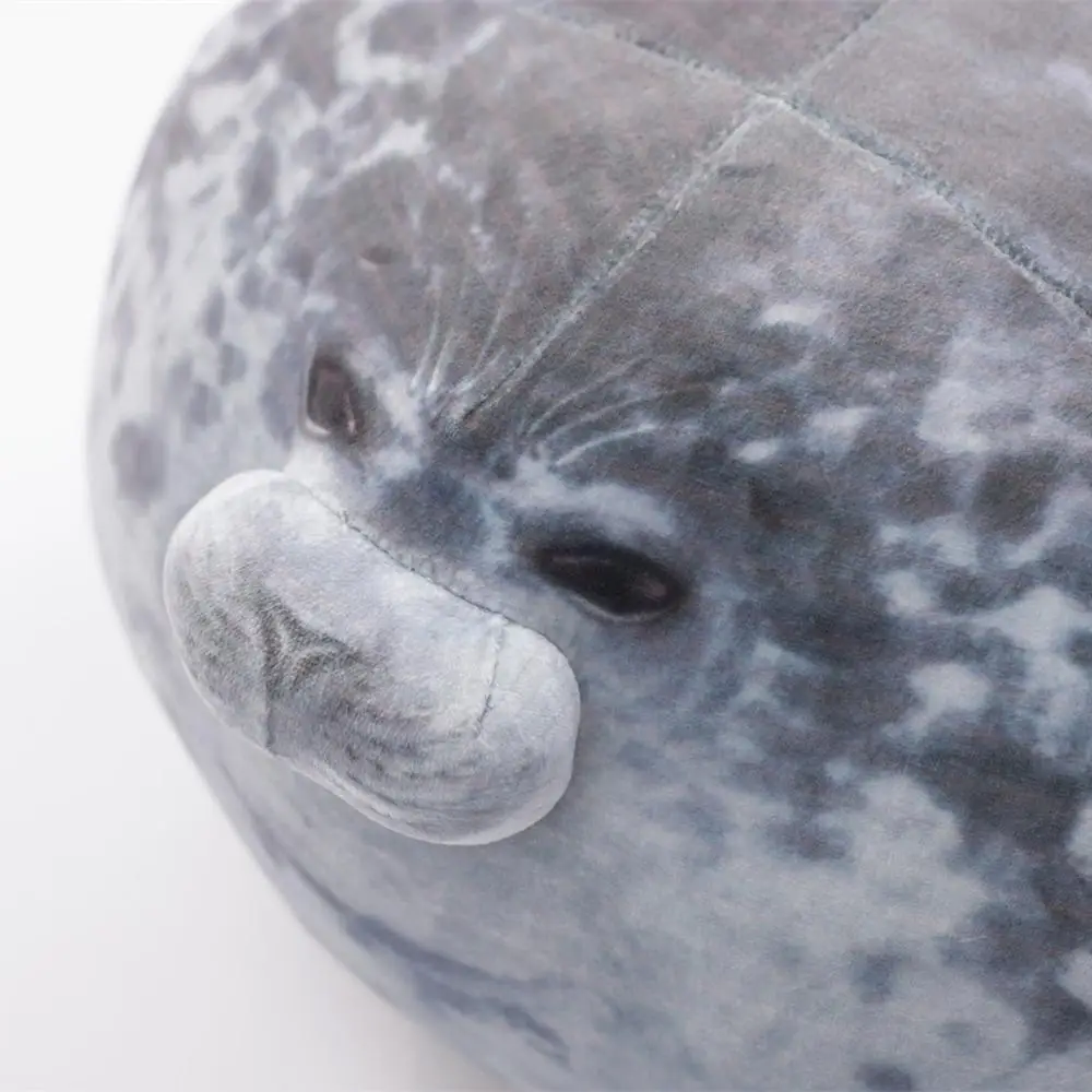 

Popular cute Sea Lion Plush Toy Marine realistic Animal flexible Seal soft Stuffed cushion Doll for Kid girl Gift Sleep Pillow