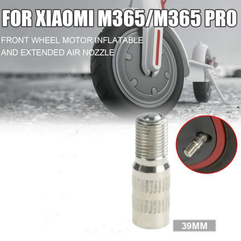 

Надувной Удлинительный воздушный клапан для скутера Xiaomi M365/Pro, Сменное воздушное сопло для переднего колеса, аксессуары для M365