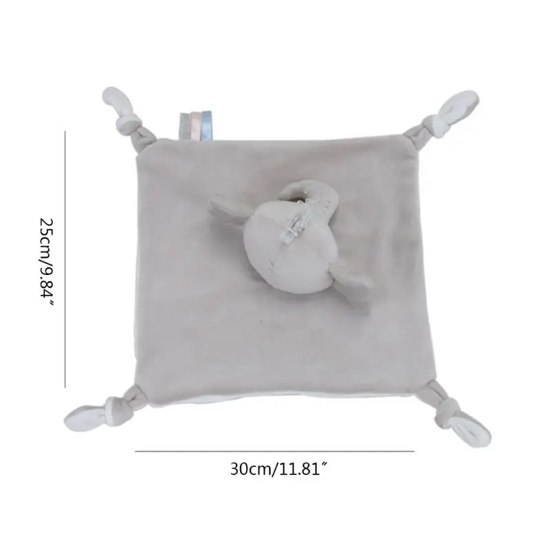 

Baby Soother Appease Towel Soft Plush Animal Doll Teether Infant Stuffed Toys