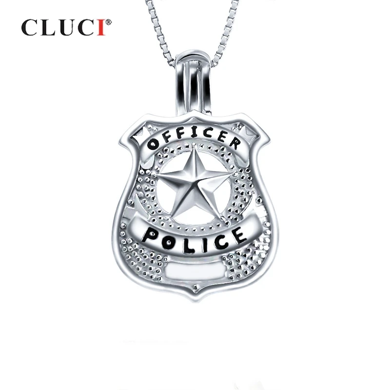 Кулон-клетка CLUCI из серебра 925 пробы жемчужные для изготовления украшений