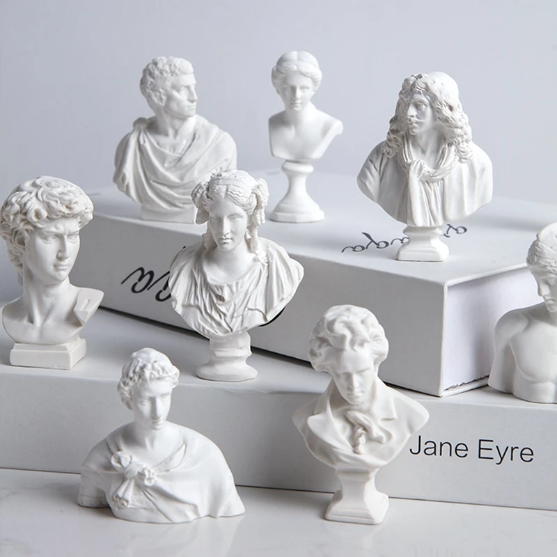 Мини-статуя из гипса в виде знаменитостей портреты греческая мифология