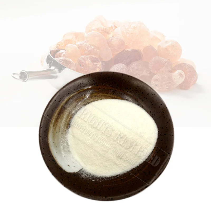 Жевательная Арабская резиновая жевательная резинка для пищевых продуктов