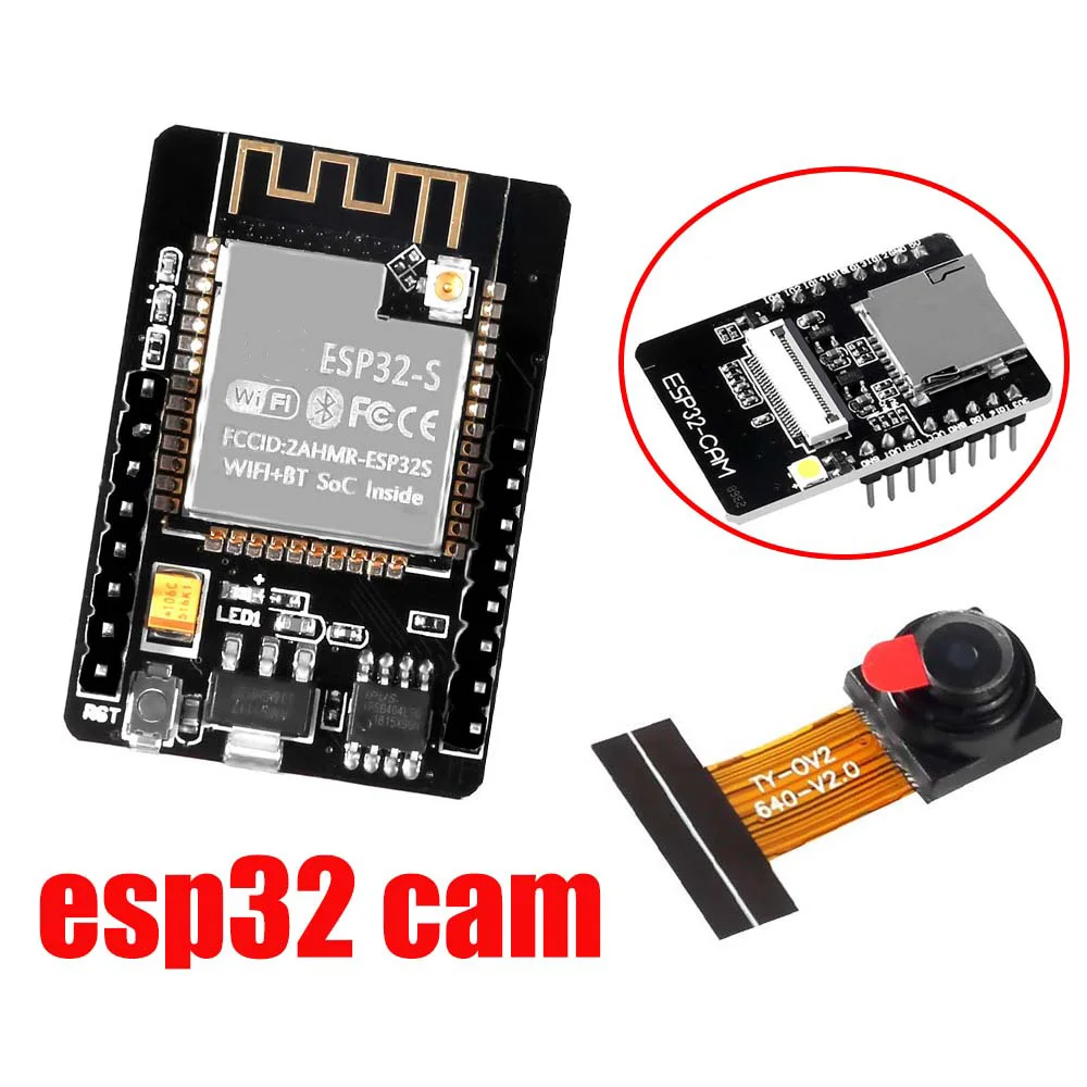 ESP32 CAM Wi Fi Bluetooth плата OV2640 2MP беспроводной модуль камеры ESP8266 Плата развития