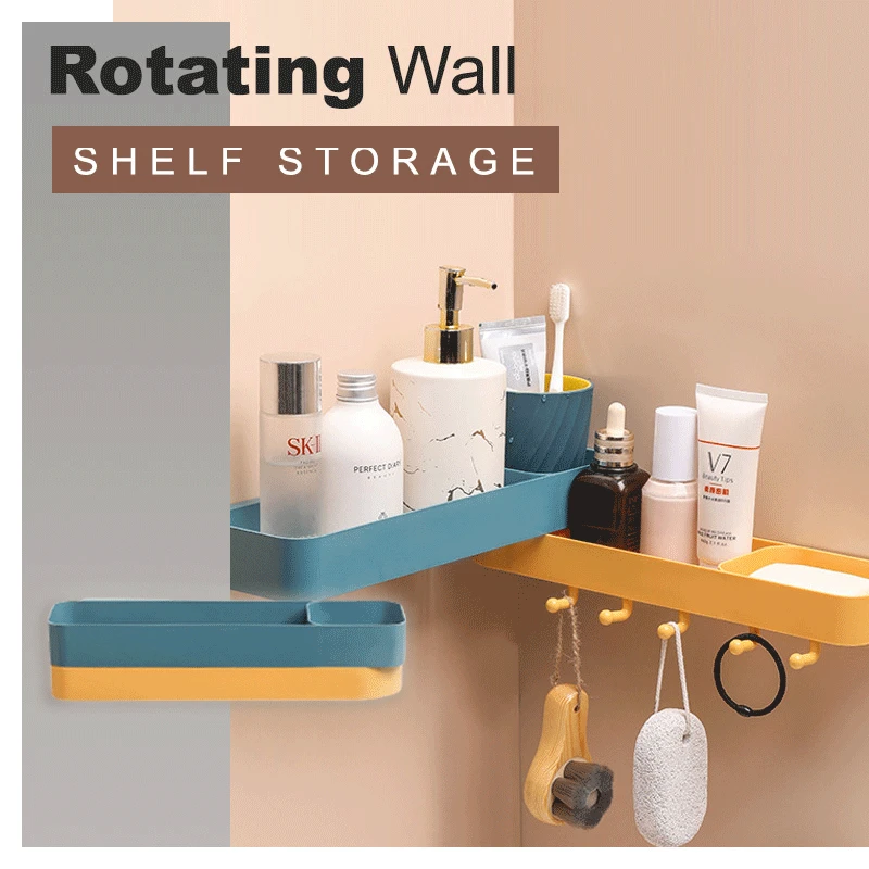

Corner Shelves Bathroom Shelf Shampoo Holder Kitchen Storage Rack Mess Shower Organizer Wall Holder Space Saver Household Items