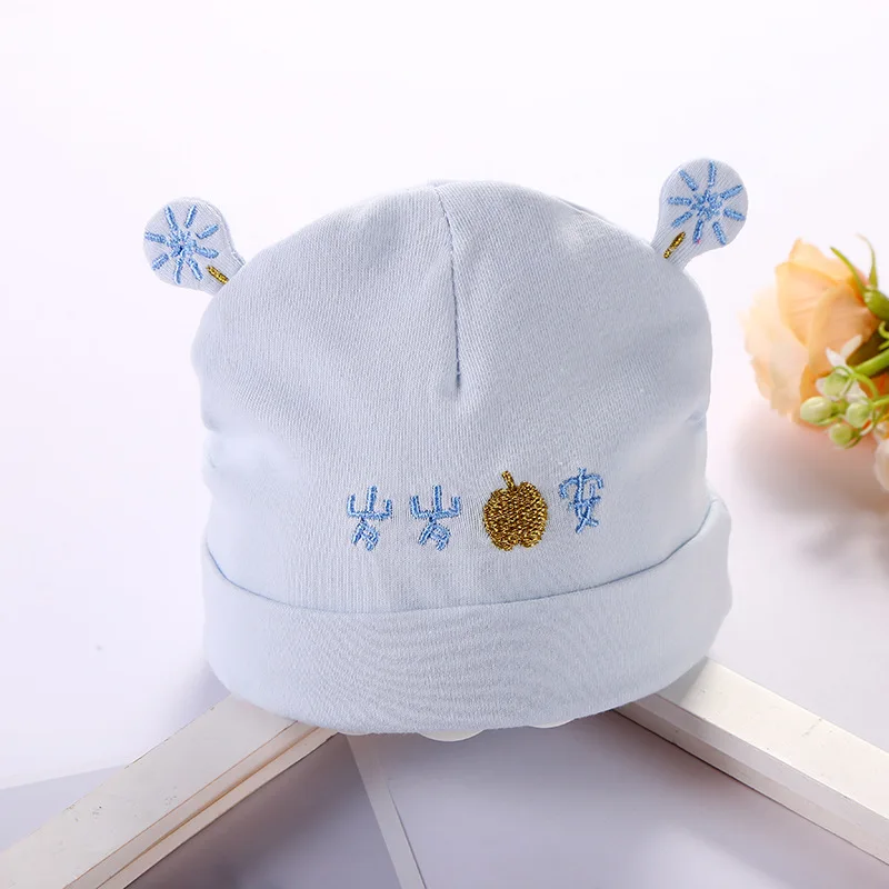 Шапка XUTAYIYUE теплая хлопковая с вышивкой для новогодних детей 1-2 лет 2022 |