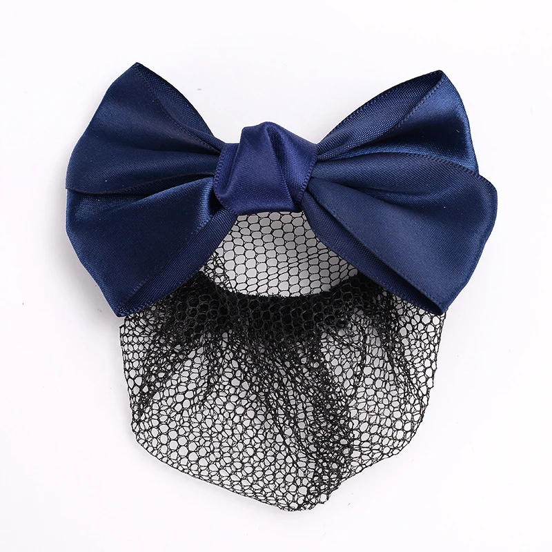 

Big Bowknot Hair Clips Mesh Hair Rope Bow Barrette Hair Clip Cover Bowknot Bun Snood Hair Accessories