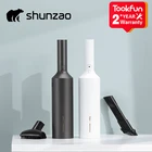 Новый портативный пылесос SHUNZAO Z1-Pro, беспроводной ручной циклонный мини-пылесос для дома и автомобиля, Мощное всасывание 2020 па, 15500