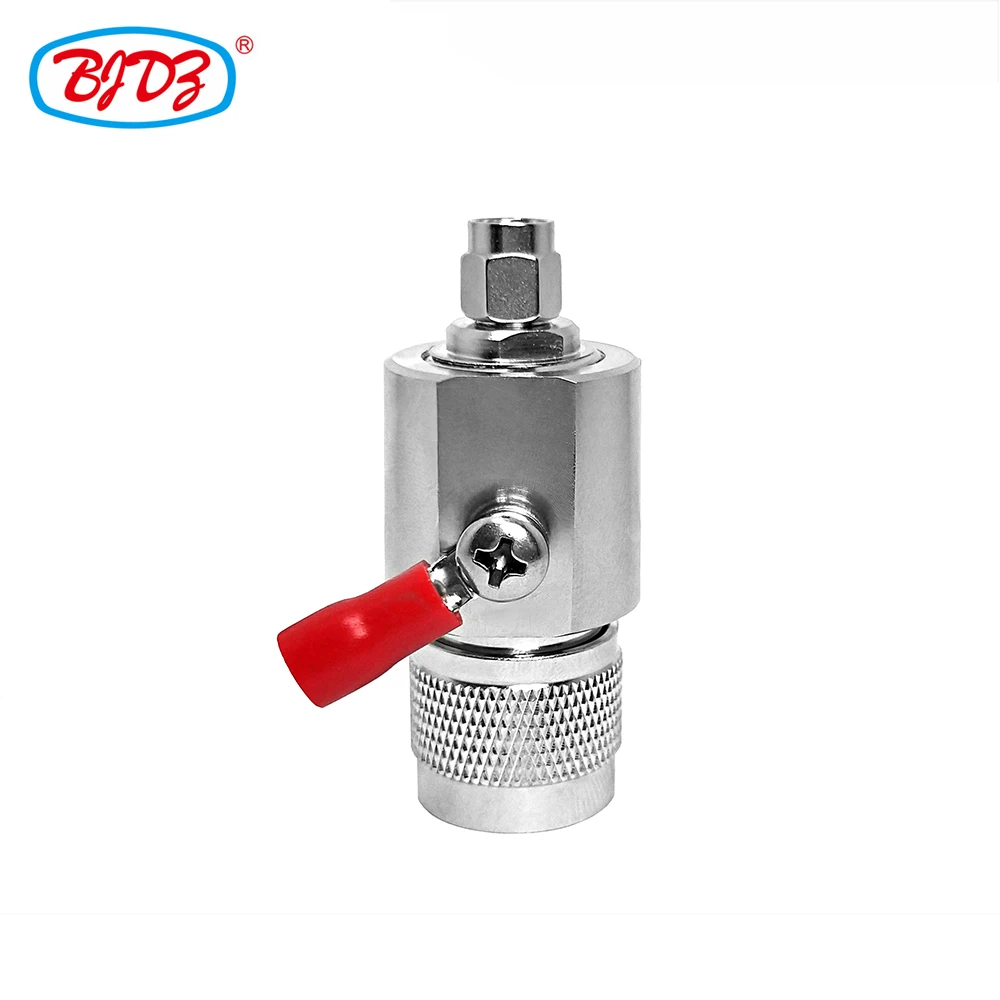 

Free Shipping 1PC Lightning Arrester N Male to RPSMA Male 0-6G RF Surge Arrester Suppressor