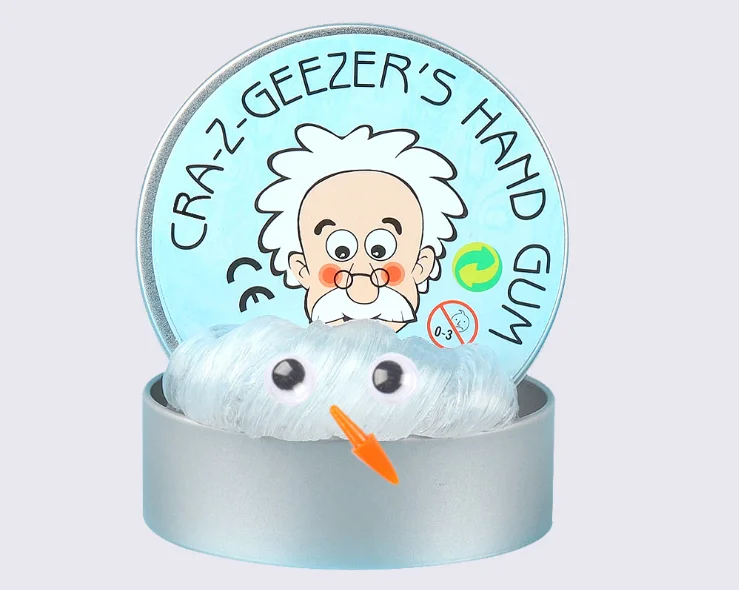 Intelligent Creative Hand Gum Transparent Bounce Plasticine Slime Light Clay Adults Decompression Mud Educational Toys Kids Gift | Игрушки и