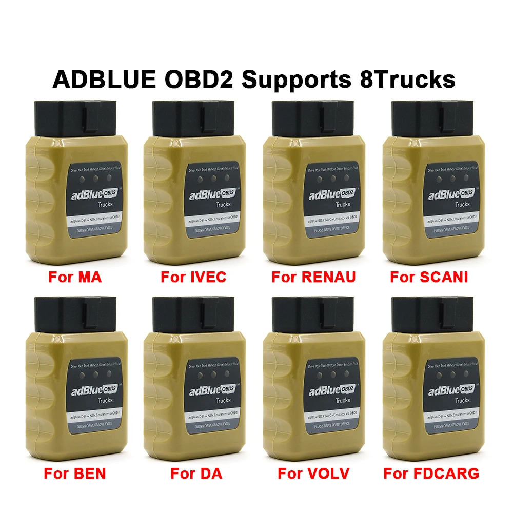 Эмулятор AdBlue NOX эмуляция AdblueOBD2 Plug & Drive готовое устройство от OBD2 Trucks Adblue для