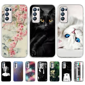 cases for oppo find x3 lite case covers soft tpu silicone for oppo find x3 lite x2 pro x coque phone back carcasa anime bumper free global shipping