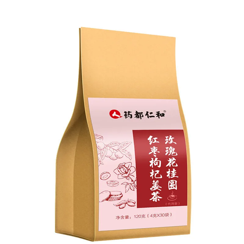 Renhe Rose Longan Red Dates wolfberry имбирный чай 4 г * 30 упаковок этот продукт не может заменить