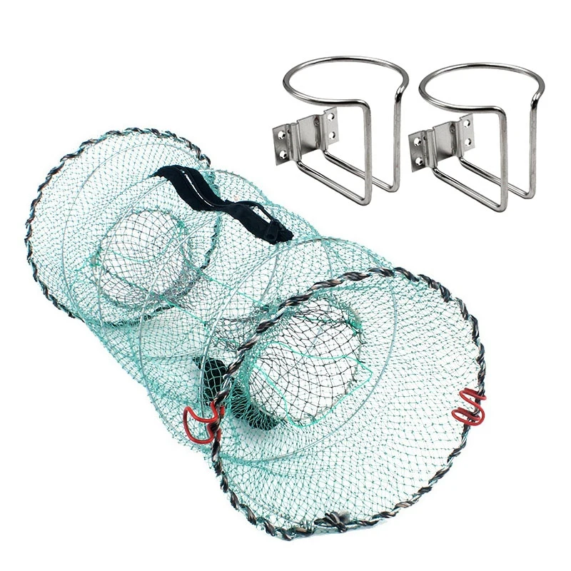 3 шт. аксессуары: 1 складные рыболовные сети приманки для крабов креветок гольян