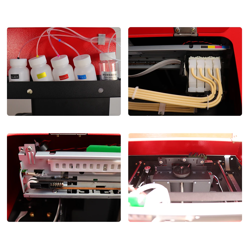 4 чашки селфи кофе принтер латте еда печати машина СНПЧ версия со свободными