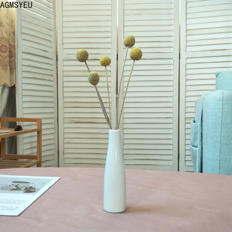Современная простая китайская керамическая ваза AGMSYEU ручной работы для