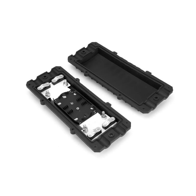 

Small D type 12 cores Optical Fiber Splice Box 2 in 2 out waterproof fiber optic termination box/ fiber optic junction box