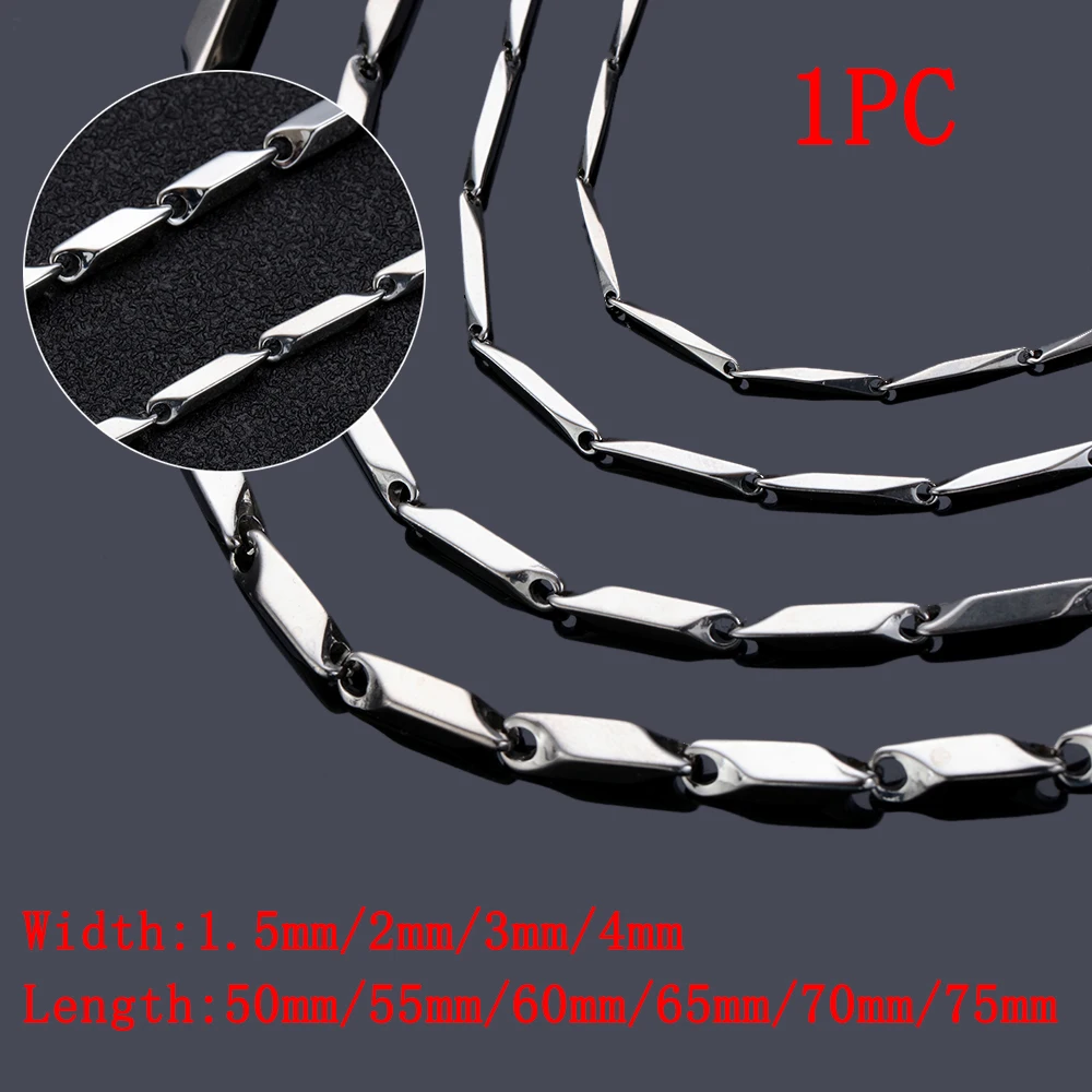 Высококлассное Модное Новое ожерелье из титановой дыни и стали цепочка