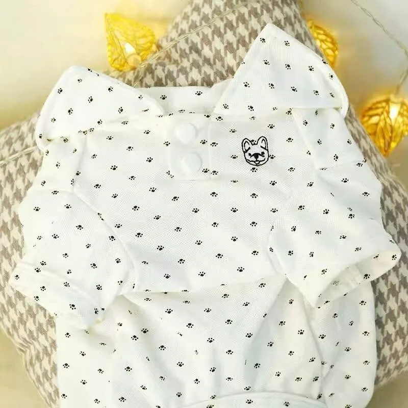 Рождественская Одежда для собак Милая футболка полных зимняя одежда французский