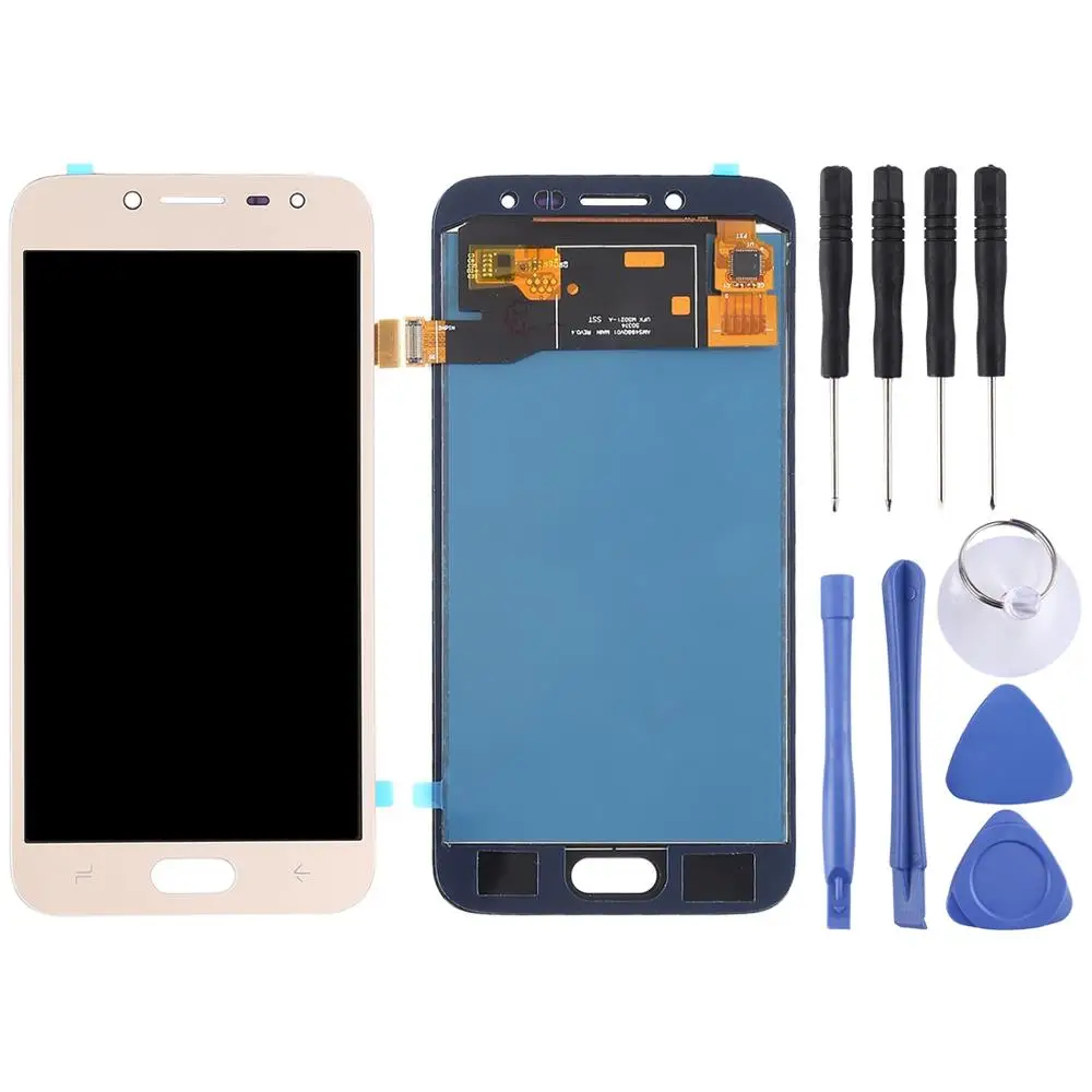 Для смартфона Galaxy ЖК-экран дигитайзер полная сборка запасная часть для J2 Pro J250F/DS