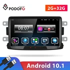 Автомагнитола Podofo, мультимедийный плеер на Android, с 8 
