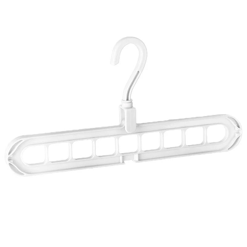 creamy-white Волшебная Вращающаяся круглая вешалка, сушилка для одежды, пластиковая вешалка для хранения дома, вешалка для одежды, вешалки для одежды - Цвет: creamy-white