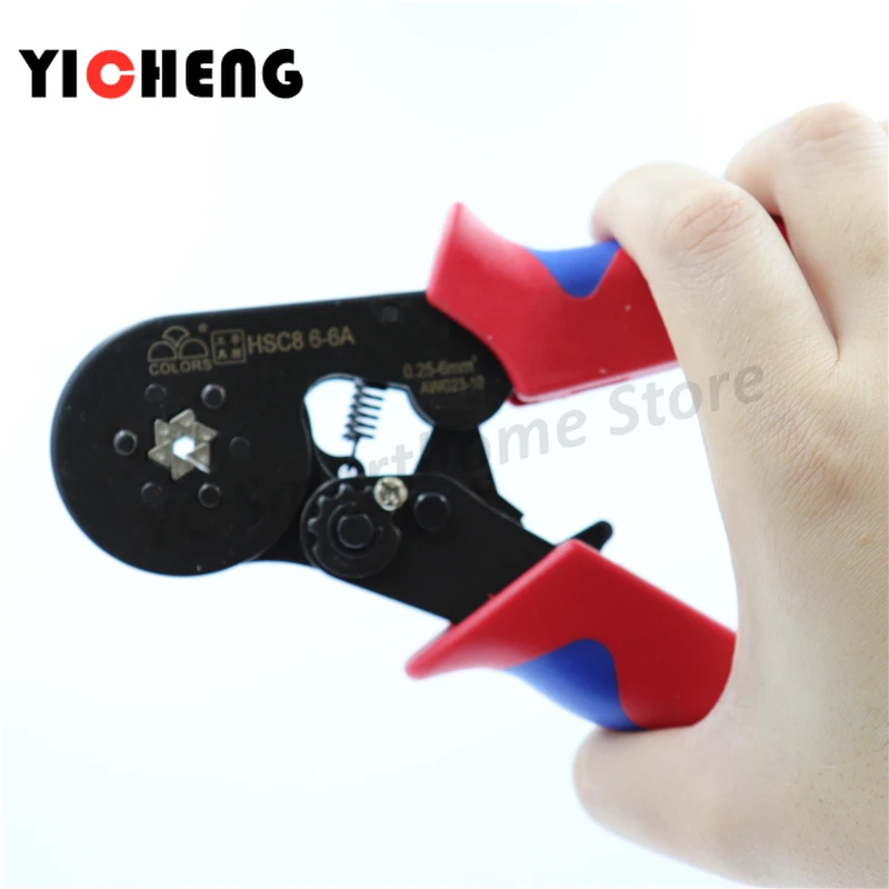 Плоскогубцы для обжима проводов HSC8 6 плоскогубцы электрических труб