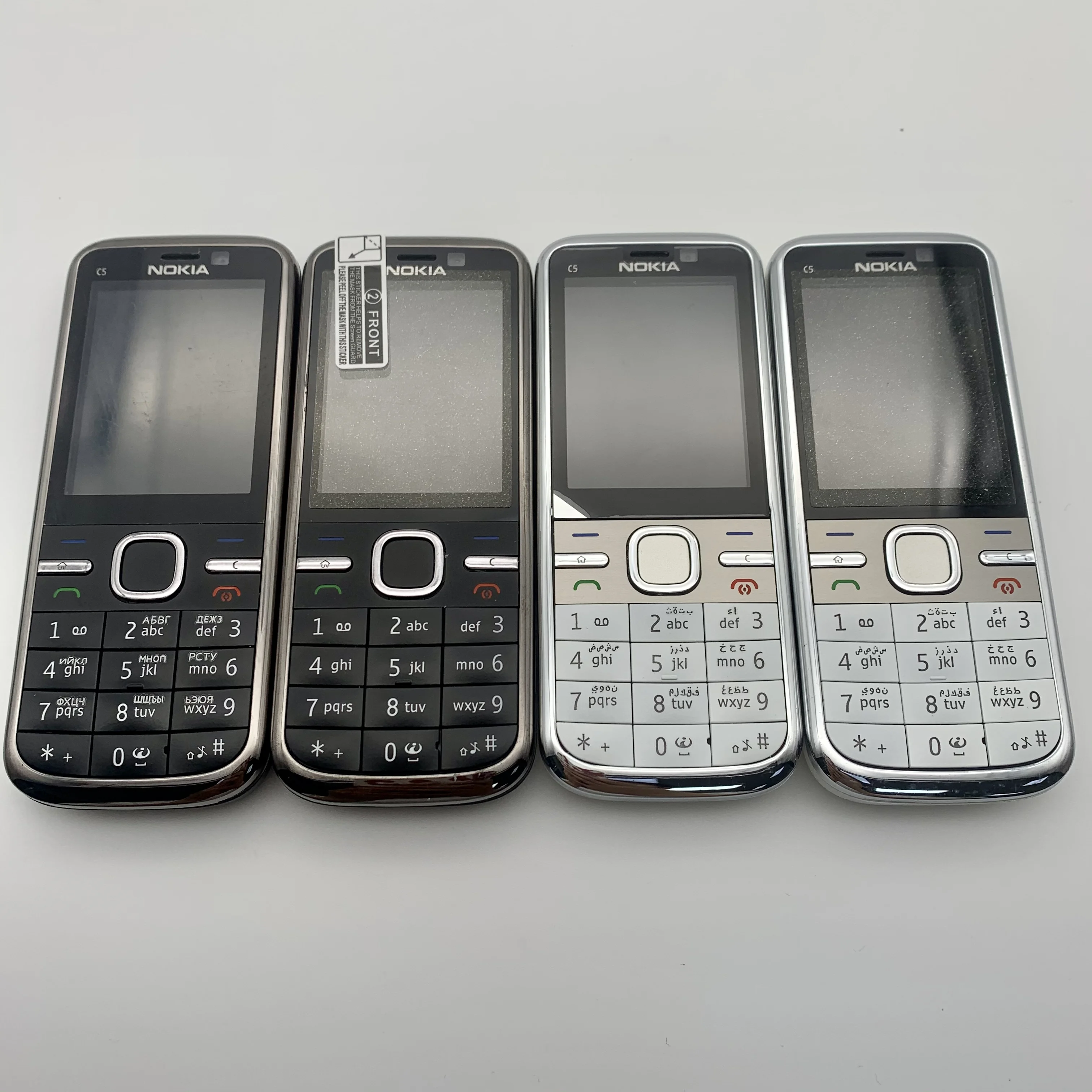 nokia c5 00 refurbished original unlocked nokia c5 c5 00 cell phones gsm 3g 3mp camera fm gps free shipping free global shipping