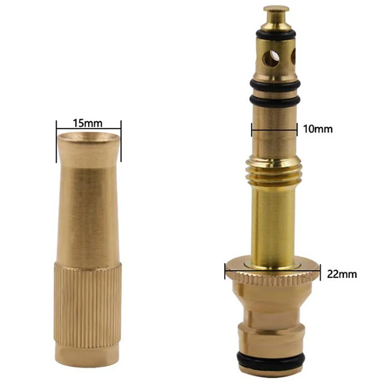 

Garden Irrigation Spray Gun Adjustable Brass Sprinkler Garden Hose Sprinkler System Car Wash lawn Watering Water Gun