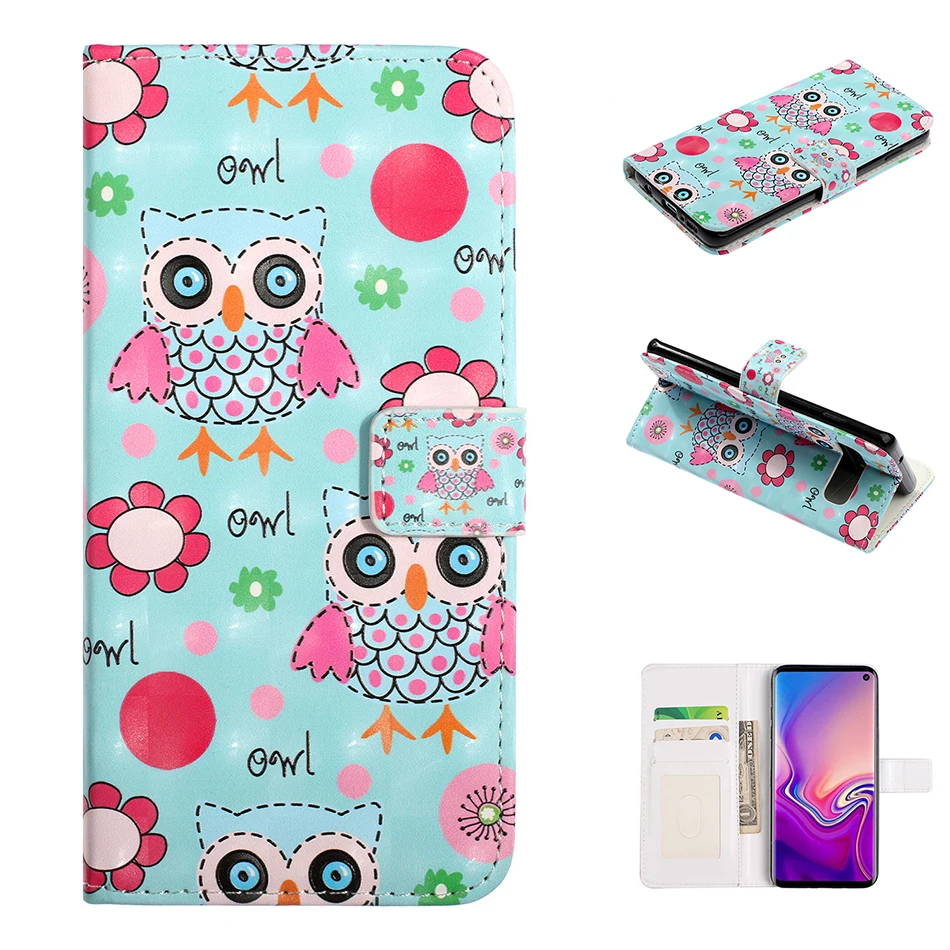 Чехол кошелек кожаный флип-чехол для телефона для samsung Galaxy S10 S10e S9 S8 J6 плюс A7 A10 A20 A30 A40 A50 A70 M10 M20 M30 крышка
