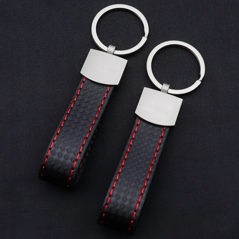 Автомобильный брелок из искусственной кожи под заказ металлическая