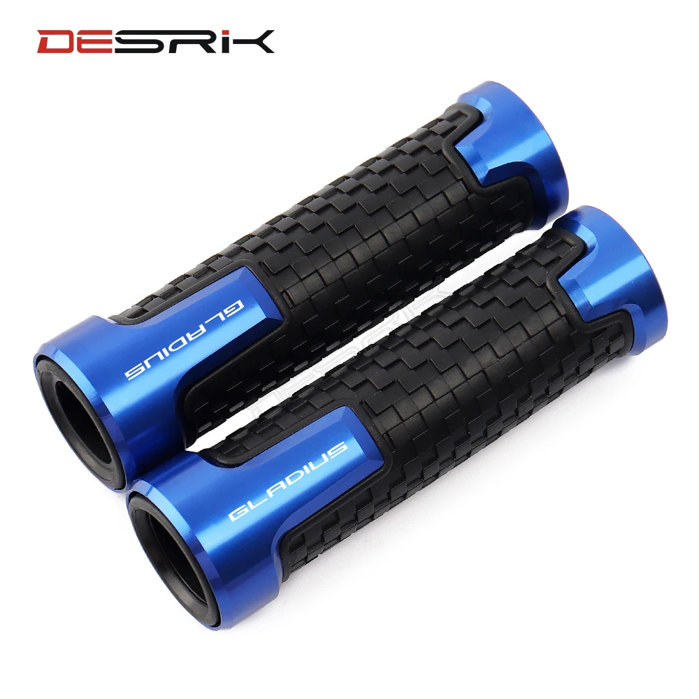 

For Suzuki SFV650 GLADIUS SFV 650 7/8'' 22mm Motorcycle Handlebar Handle Bar Grips Accessories With LOGO