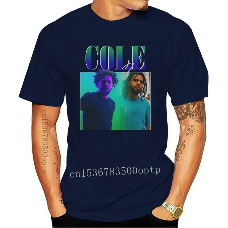

New J Cole 90s Vintage Black T-Shirt men t shirt cotton tshirt men summer fashion t-shirt euro size