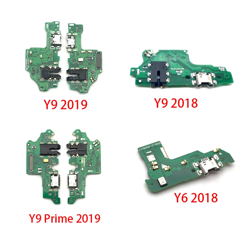 USB зарядное устройство док станция разъем гибкий кабель для Huawei Y6 Y5 Y7 Pro Y9 Prime 2017 2018
