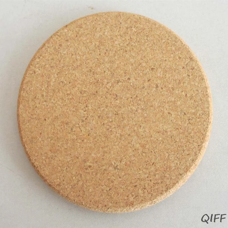 

Cork Coasters Round for Drinks with Holder Premium Set 16 pcs 4", Thick 1/5