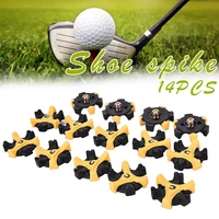 14 pcs golf spikes cleats quick twist screw studs accessories training aids for shoes fk88