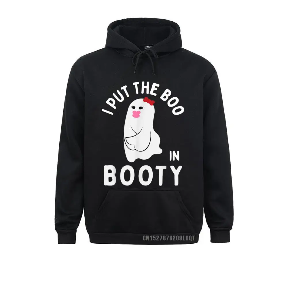 Hoodies Sportswears I Put The Boo In Booty Funny Halloween Ghost Gift Winter Fall Long Sleeve Men's Sweatshirts Design Cheap