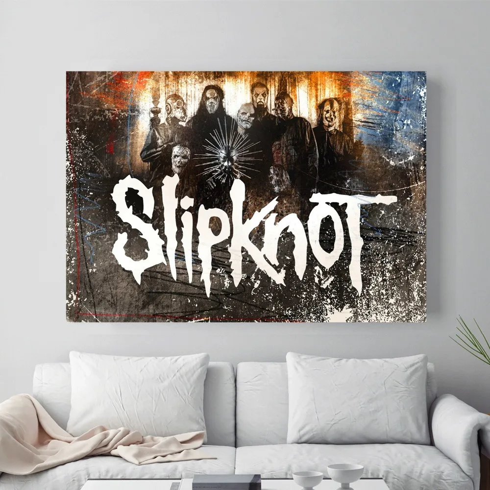

Slipknot Classic Music Figures Canvas Art Painting Posters And Prints For Living Room Wall Picture Home Decor No Framed Quadro