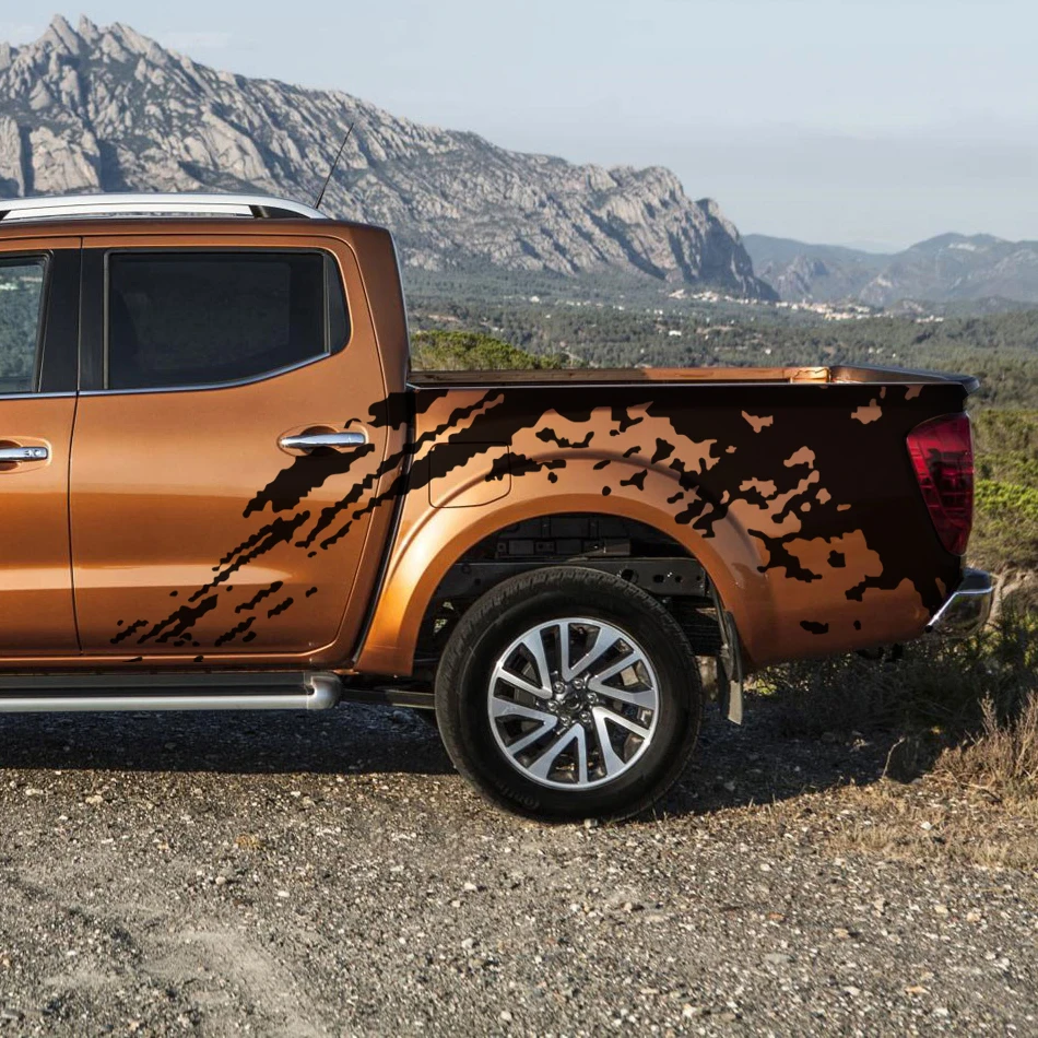 2 шт. автомобильные наклейки панели задние и боковые|Наклейки на автомобиль| |