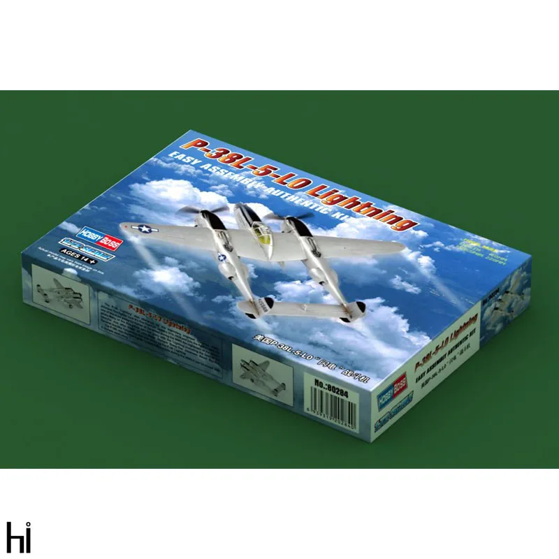 Hobbyboss 80284 1:72 P-38L-5-L0 молниеносный истребитель самолет дисплей самолета игрушка