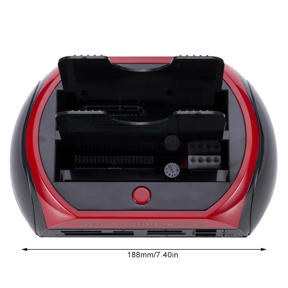 Hdd Docking Station Dual Internal Hard Drive Base Enclosure For 2.5 Inch 3.5 Ide / Sata Usb 2.0 | Электроника