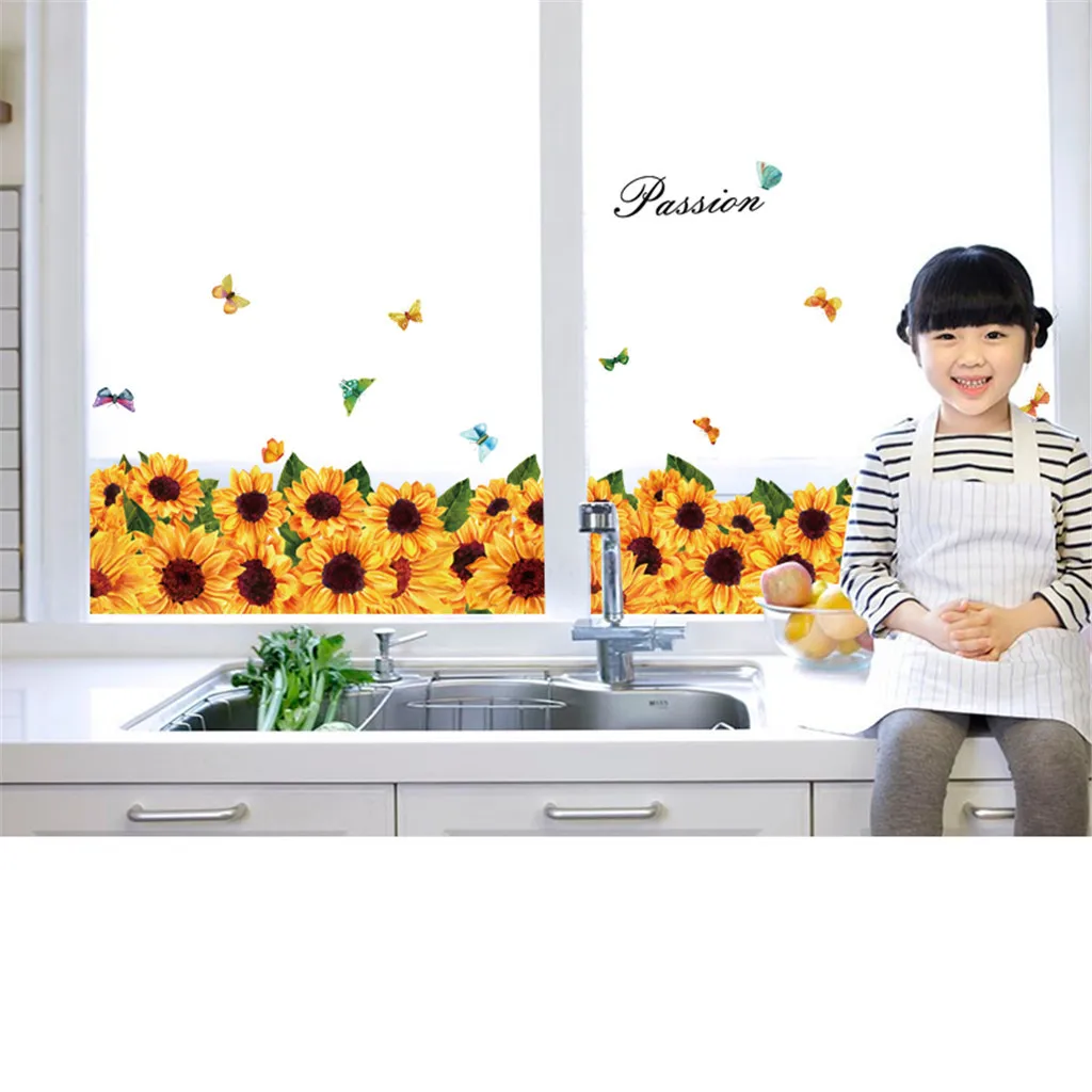 Мобильная креативная Подсолнечная стена прикрепленная к декоративному стену