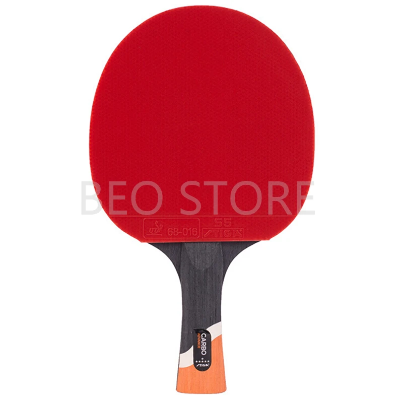 

STIGA 6 Star Table Tennis Racket Ping Pong Paddle Pimples In For Offensive Rackets Sport Original Stiga Racket