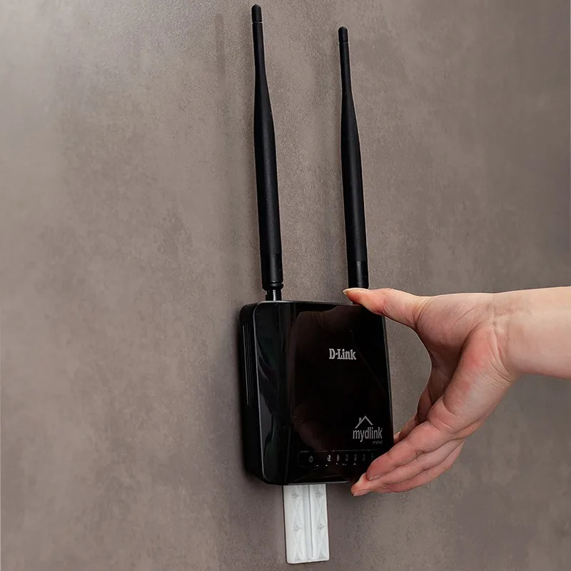 

Self Adhesive Wall Mount Power Strip Fixator Punch-Free Seamless Power Strip Holder Stand Fixed Socket Tissue Box WiFi Router