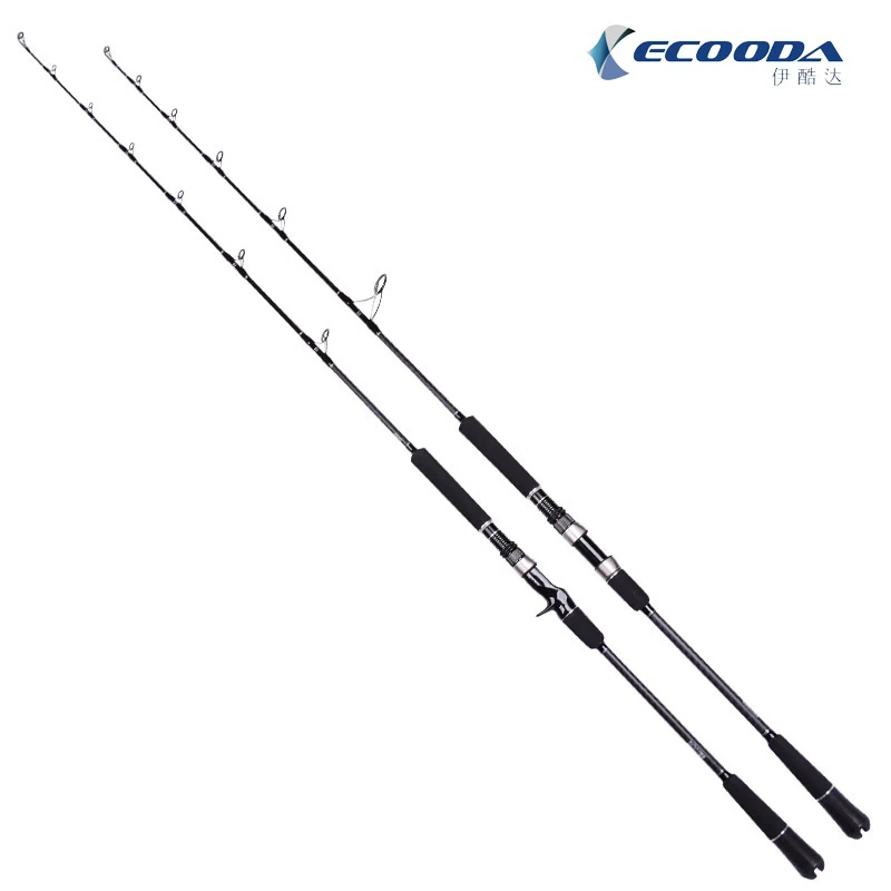 

ECOODA 1.52/1.60/1.68m epj single Jigging Rod Boat Rod Japan Fuji Parts Ocean Fishing Rod Carbon Spinning Casting Rod Saltwater