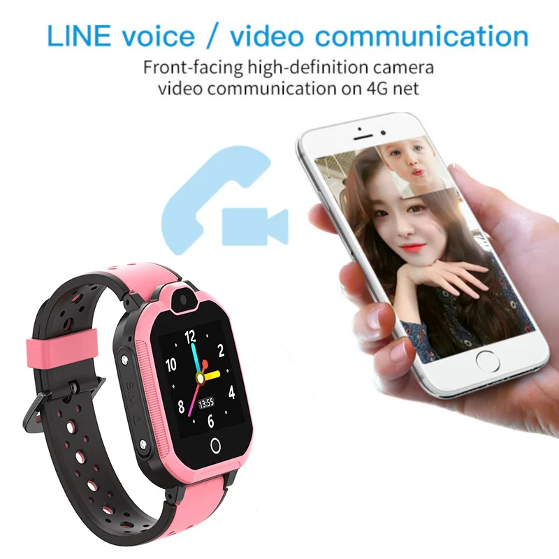 Смарт-часы детские 4G Wi-Fi GPS SOS | Электроника